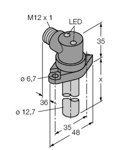 TURCK BI2-CRS524-ADZ30X2-B3131 S34 4277093 PROXIMITY SENSOR